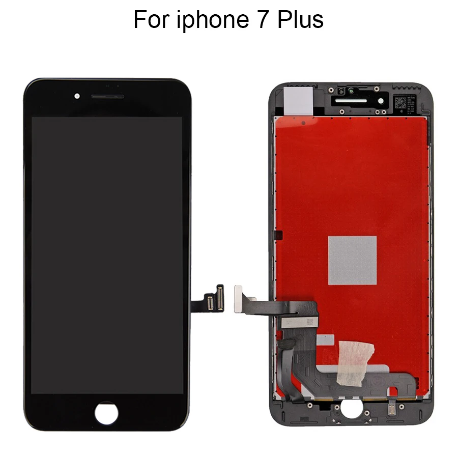 AAAAA ЖК дисплей для iPhone 7 8 Plus экран лучший 3D кодирующий преобразователь сенсорного