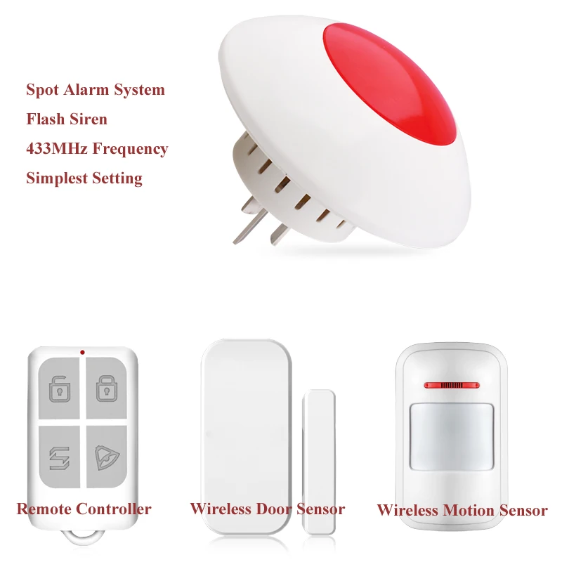 Интеллектуальная Беспроводная вспышка Сирена как Главная система управления