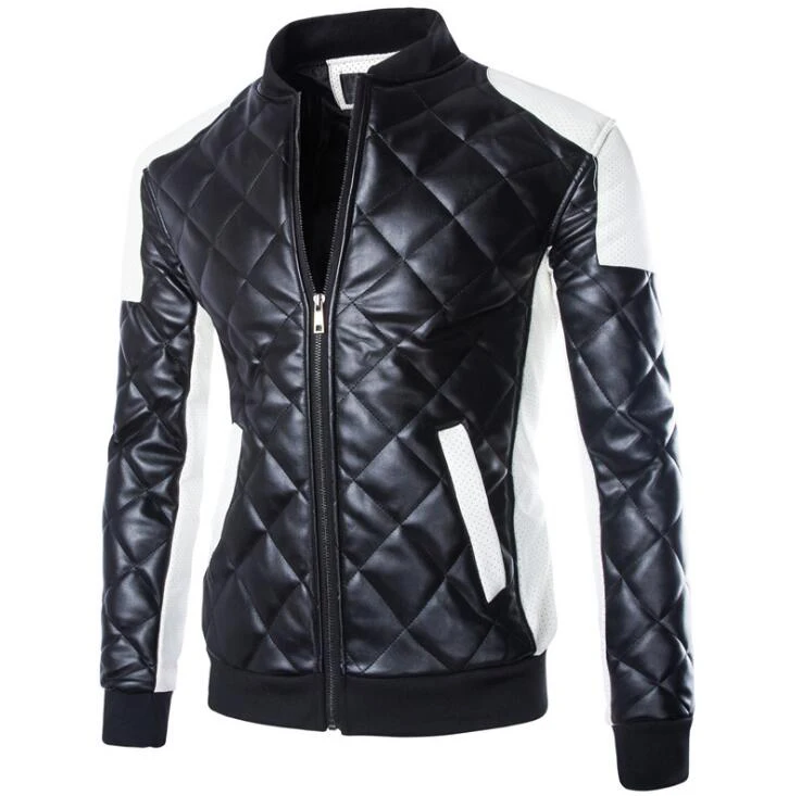 Для мужчин кожаные куртки для ручная работа кожа Jaquetas Masculinas Inverno Couro куртка De