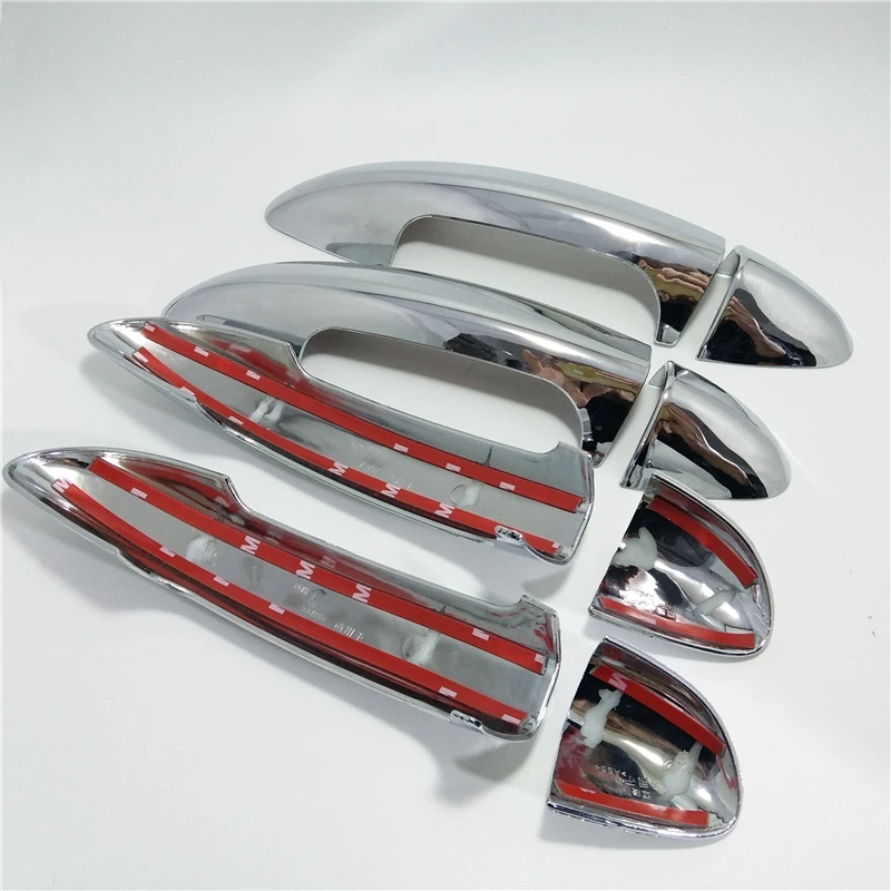 Car Door Handle Cover Trim For Volkswagen V W PASSAT B6 B7 2006 2017 Passat CC Abs Chrome Styling Stickers Auto Accessories | Автомобили и