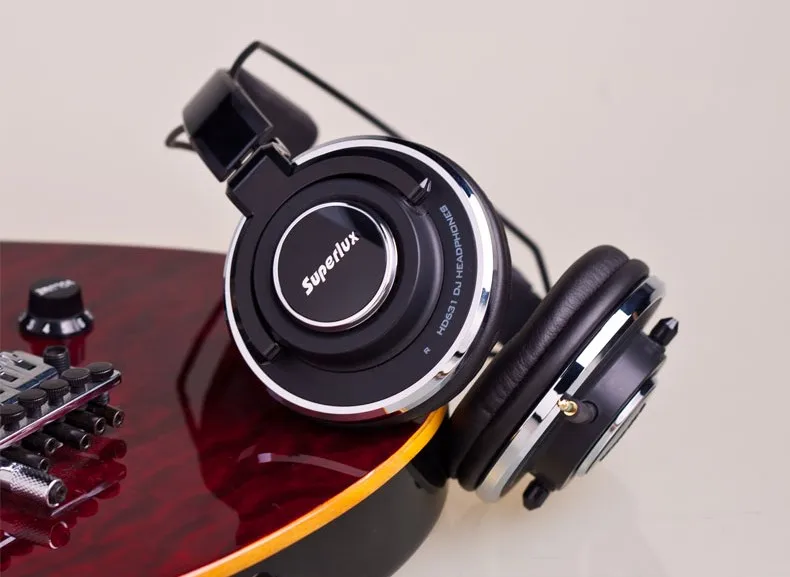 Superlux HD631 закрытые сзади DJ наушники Профессиональный мониторинг hifi бас Музыка гарнитура для студии