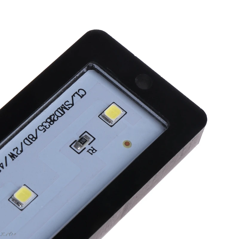 Лампа для аквариума, светодиодный, натуральный свет, тонкая зарядка через usb, подводка для аквариума, чехол для рептилий