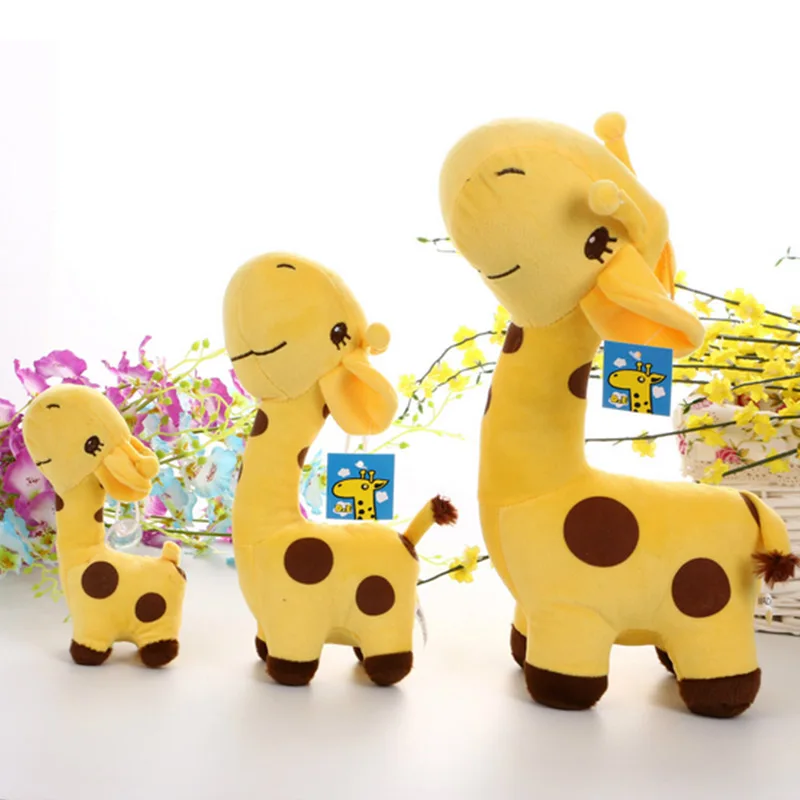 1 шт. 18 см Kawaii плюшевая детская жираф дети диван Детские футболки для маленьких