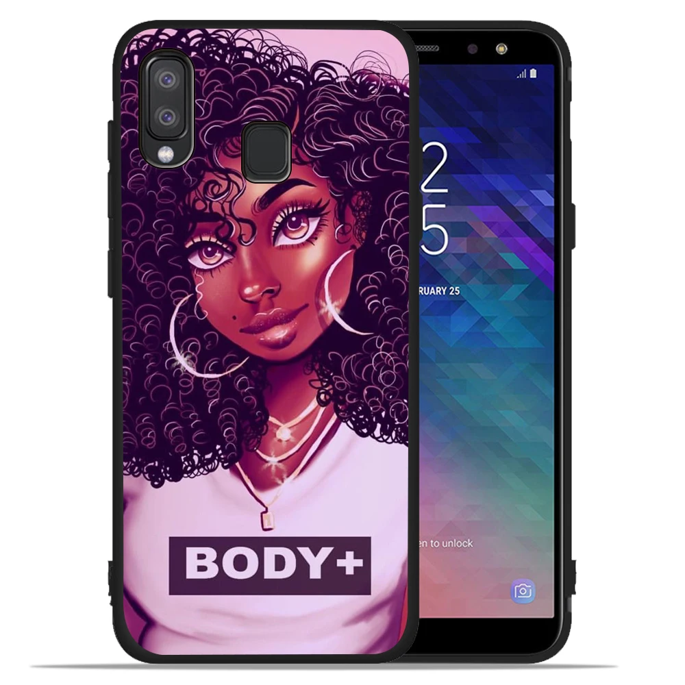 15 Мягкий силиконовый чехол для samsung Galaxy A50, чехол для девочек в африканском стиле, чехол для samsung A10 A20 A30 A40 A70 M10 M20, чехол, Etui - Цвет: 15