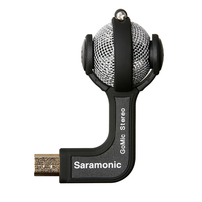 Saramonic G-Mic мини шаровой стерео-микрофон Микрофон для Gopro Hero 4 4+ 3+ 3 камеры Gmic