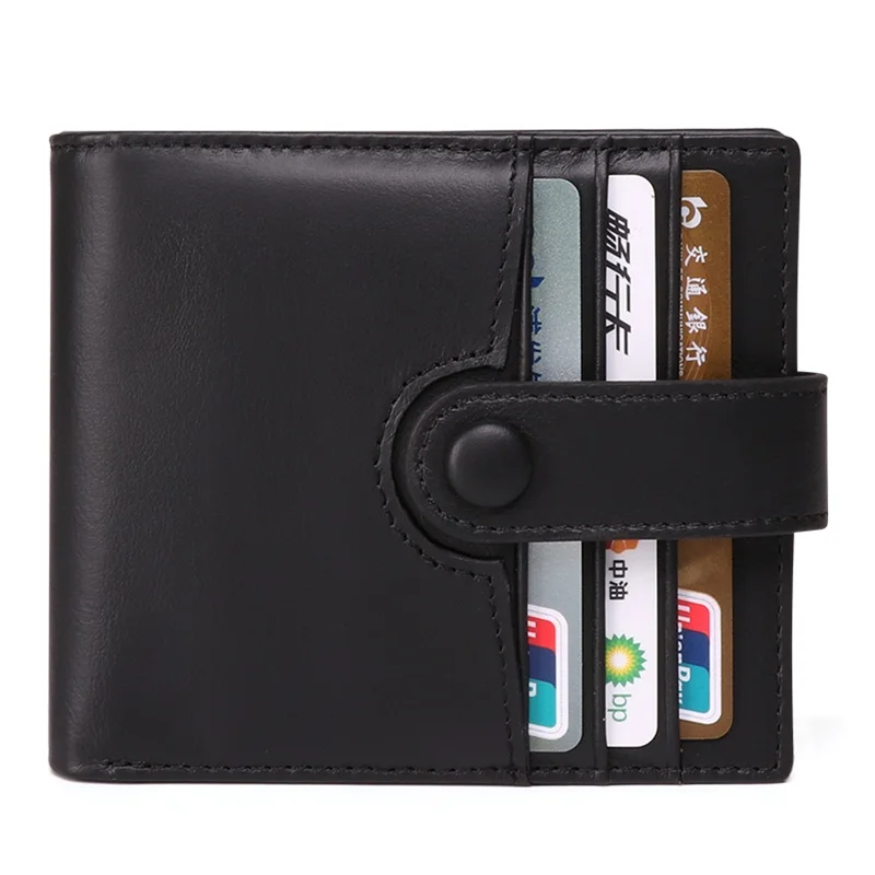 Уникальные Дизайнерские мужские кошельки из натуральной кожи повседневный