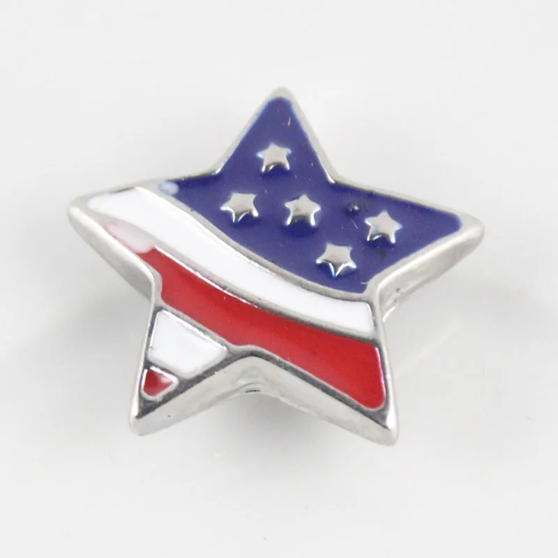 Новый дизайн 12 шт. металлические пятиконечные эмалированные пуговицы сделай сам