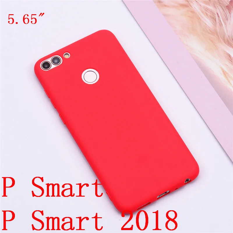 Чехол для телефона Huawei P Smart 2018 мягкий силиконовый чехол из ТПУ на заднюю панель 2019
