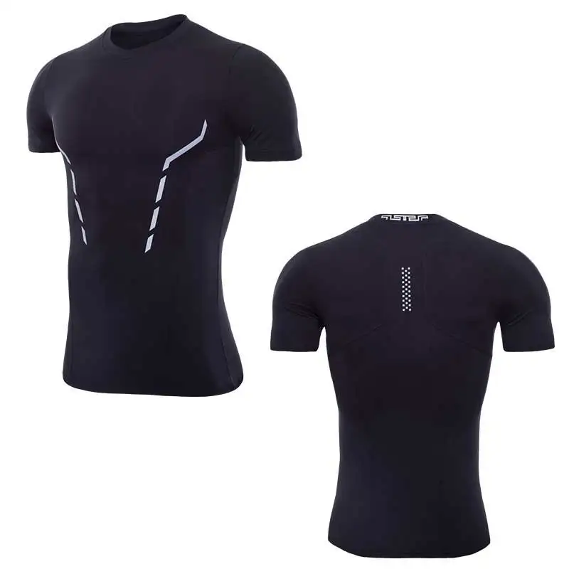 Мужские быстросохнущие тренировки в зале топы для мужчин s короткий рукав