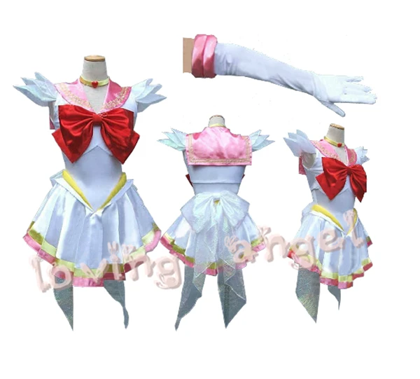 

Hot Selling Sailor Moon Sailor Chibimoon Chibi Usa Fighting Uniform Cosplay Costume Custumized Size
