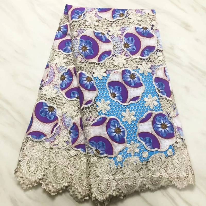 Высокое качество Kant Stof Ankara воск кружева Stof Afrikaanse Kant Stof nieuwe воск Koord Kant voor vrouwen свадебное вечернее платье Stuur gratis