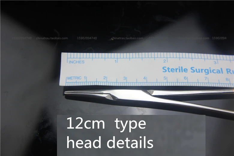 Медицинский Хирургический швенок с двойной складкой держатель иглы 11 12 5 14 см для