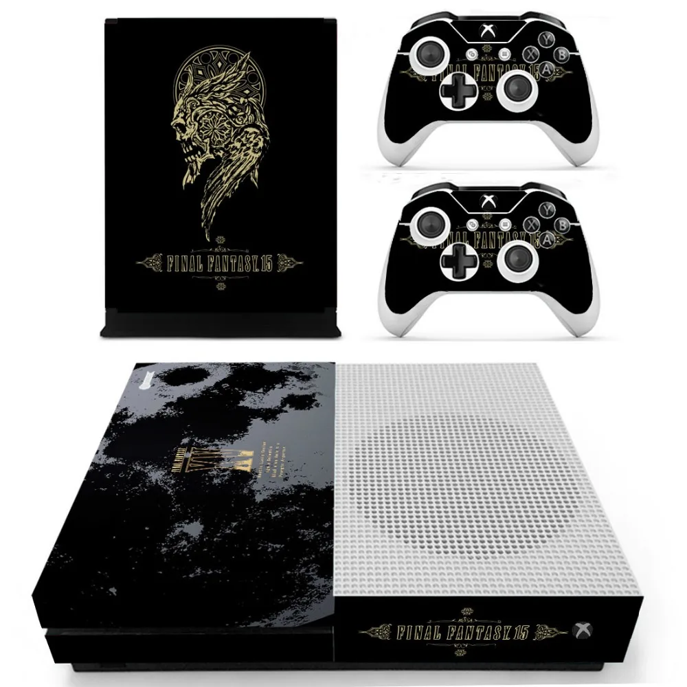 Final Fantasy Vinly наклейки для XBOX One S консоли с двумя беспроводными