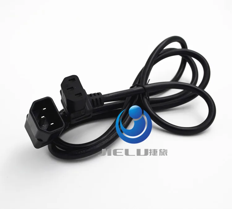 Шнур IEC 320 C14 папа-мама C13 силовой кабель C13-C14 с прямым углом двойного понижения