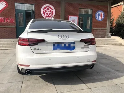For NEW Audi A4L Spoiler M4 style ABS Plastic Unpainted Tail Wing Primer Color Rear 2017 2018 2019 | Автомобили и мотоциклы