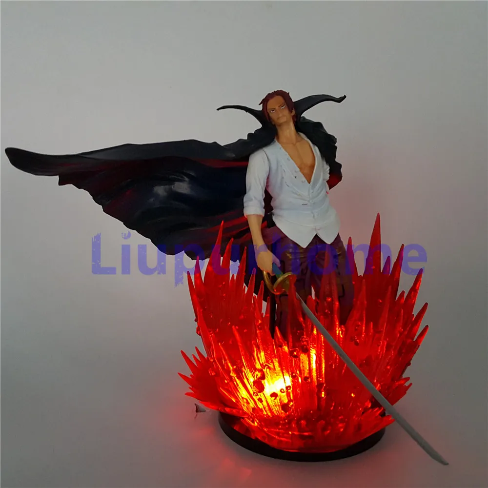 Одна штука Светодиодная лампа Shankusu Shunks Red Power ПВХ фигурка одна аниме