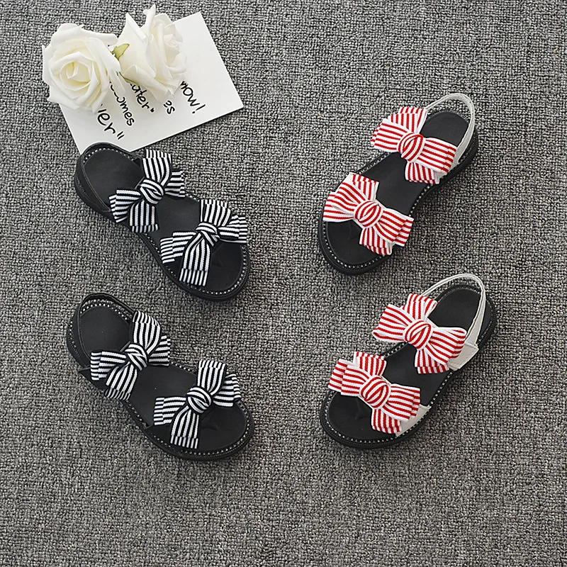 

Girls Sandals Baby Kids Hook Princess Bow Beach Shoes 2019 Children's Sandals for Girl Summer Shoes Sandalia Infantil Shoe