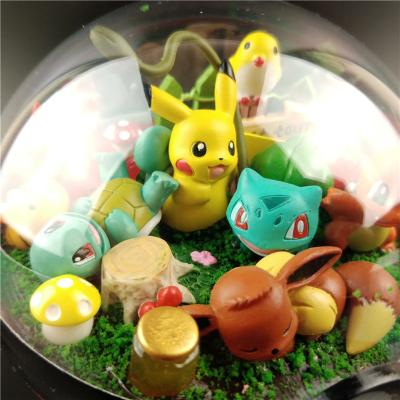 Аниме Pokeball XY фигурки Пикачу Монстр Bulbasaur ручной работы DIY фигурки модель игрушки Brinquedos коллекция Рождественская модель игрушки