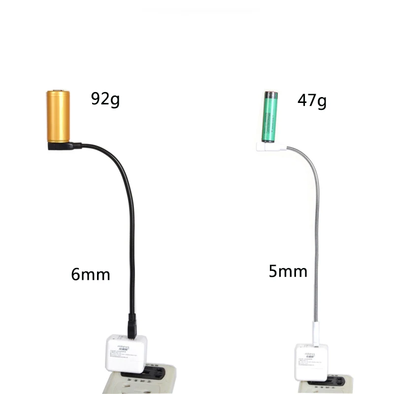 USB светодиодный светильник, удлиняющий провод, металлический usb-кабель, штекер для женщин, DC разъем для USB, Настольный светильник, PC power bank, светильник для ночного чтения