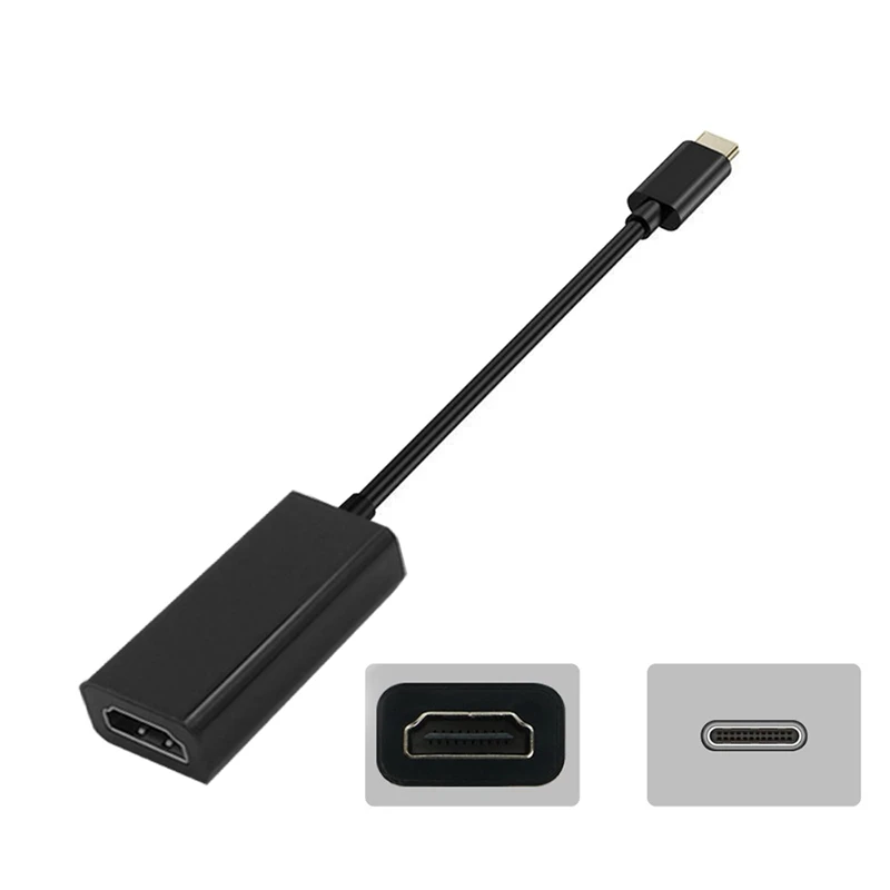 ABGN горячий тип C к HDMI HD кабель USB 3 1 компьютерному телефону подключение HDTV проекция
