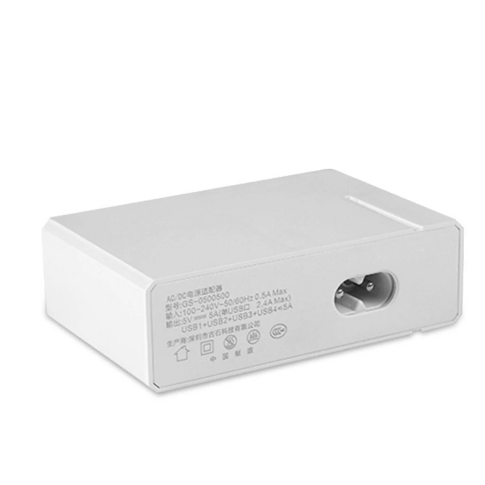 Портативное зарядное устройство с 4 USB портами|Зарядные устройства для телефонов|