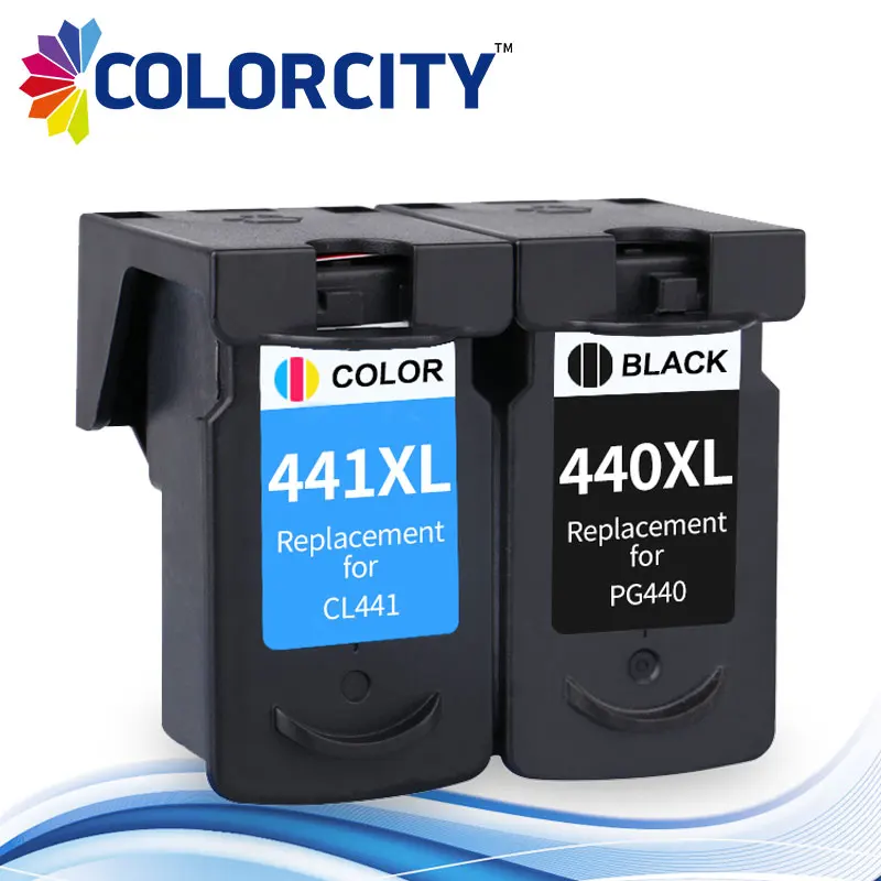 Переработанный чернильный картридж PG440 CL441 PG-440 CL-441 pg 440 cl 441 для canon Pixma MG4140 MX372 MX374
