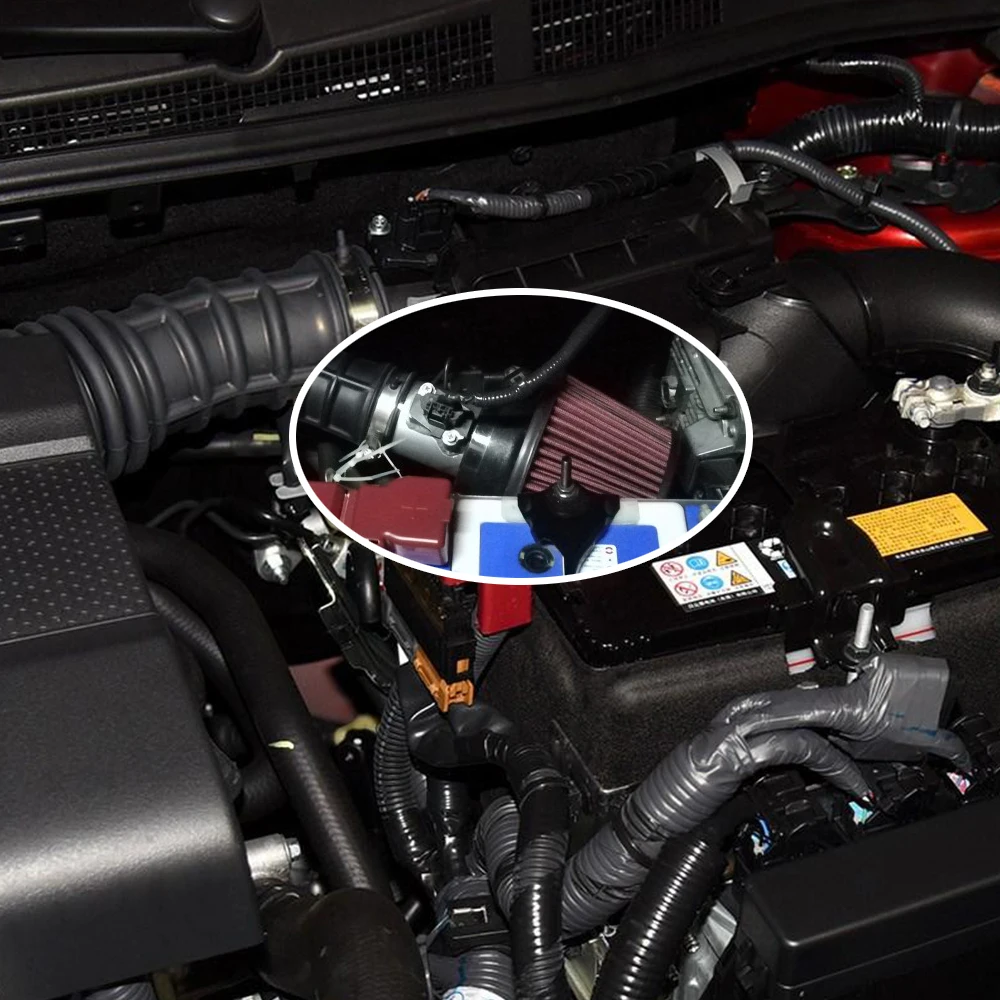 R-EP крепление датчика воздушного потока Подходит для Nissan Honda Fit Civic для Volkswage FORD MAF производительность воздухозаборника метр адаптер 2,5 3 дюйма