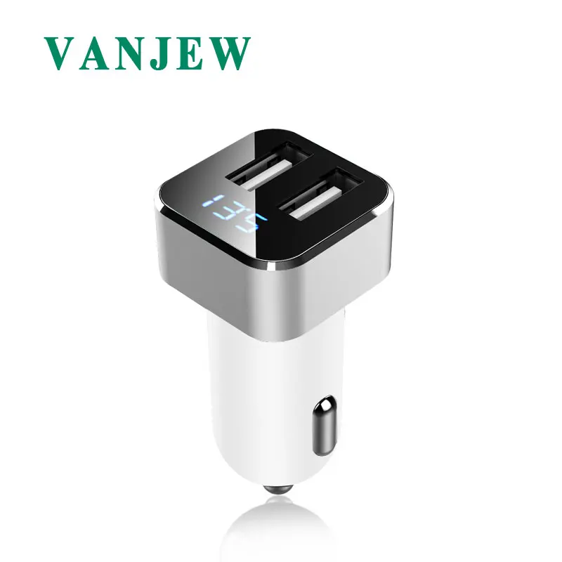 VANJEW C16 Dual USB Автомобильное зарядное устройство 3.1A выход быстрое для мобильного