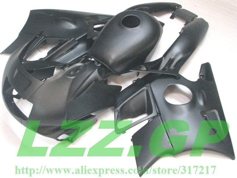 Бак + все матовые черные детали обтекателя для HONDA CBR600 F2 91 92 93 94 CBR600F2 1991 1992 1993 1994 CBR 600