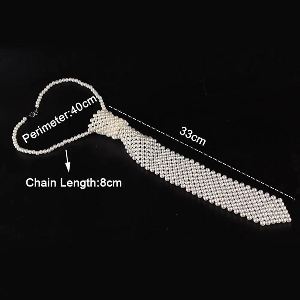 M MISM 2020 Fashion INS Style Pearls Women Tie OL Accessories For Professional Girls Gravata Corbatas | Аксессуары для одежды