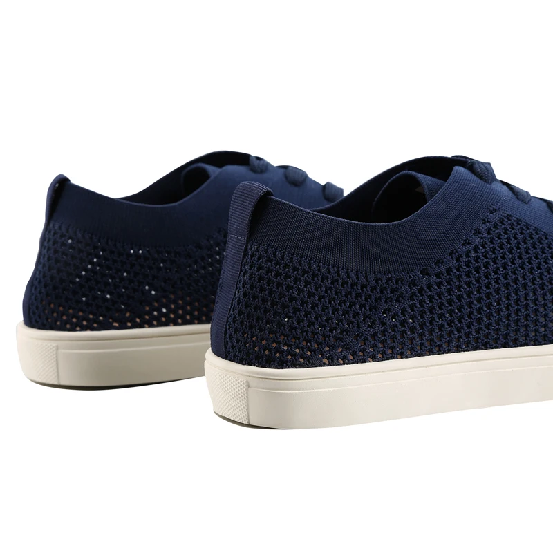 Туфли мужские трикотажные из эластичной ткани на шнуровке 406 | Обувь