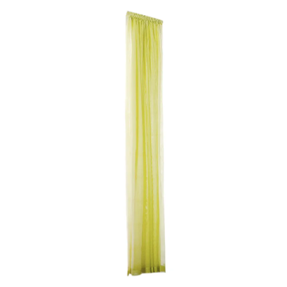1 шт., 200 см x 120 см, однотонная летняя вуаль, занавеска, цветная, тюль, занавеска на дверь, окно, драпировка, панель, отвесный шарф, подзоры, лечение# EW