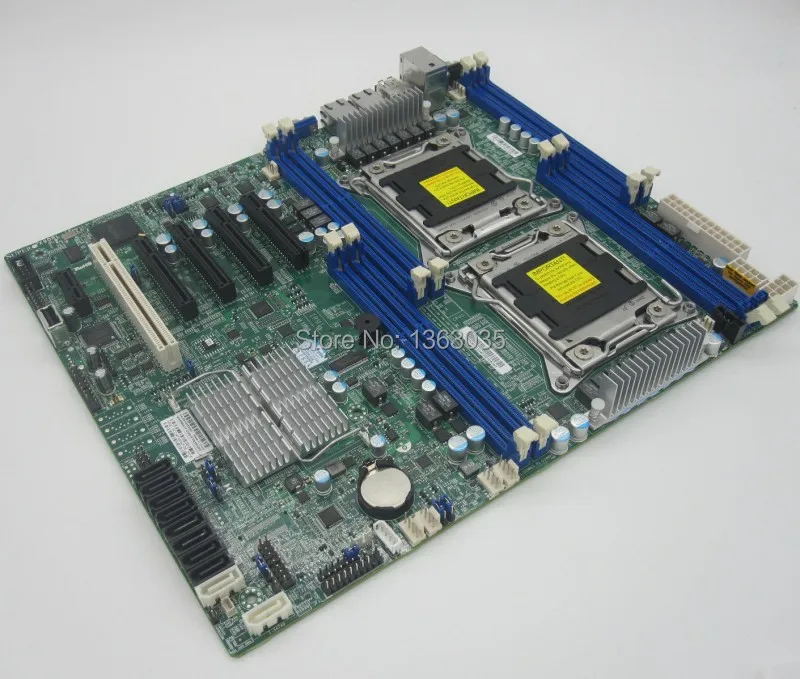 DHL EMS Бесплатная доставка X9DRL-IF материнская плата C602 чипсет LGA 2011 DDR3