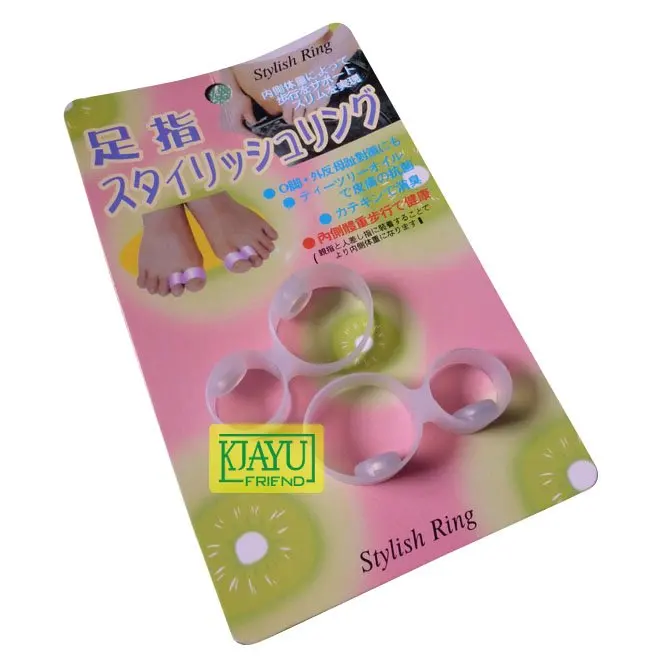 Двойное Стильное кольцо новинка магнитное Силиконовое массажное для ног потеря