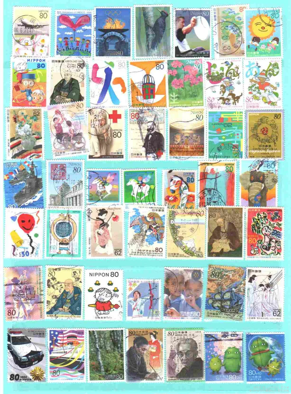 Японский штамп 100 шт. не повторить почтовые заказы Старый с надписью|stamp flower|stampstamp