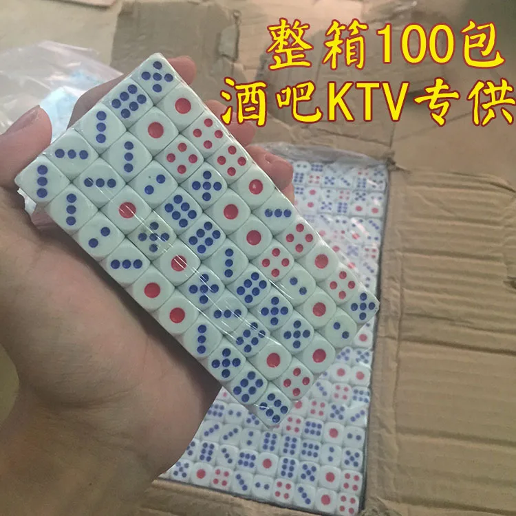 100 шт. набор Игральный костей акриловую продукцию высокого качества с украшением