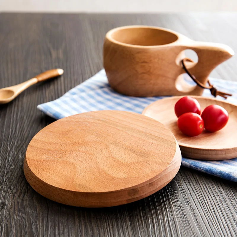 Деревянные блюда домашняя утварь маленькие поддоны фруктовые закуски тарелка