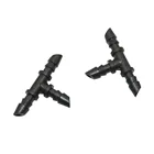 3-ходовой колючий соединитель для сада 3 мм, тройник, сельскохозяйственный капельный Шланг для орошения, Сплиттеры, трубный соединитель 100 шт.