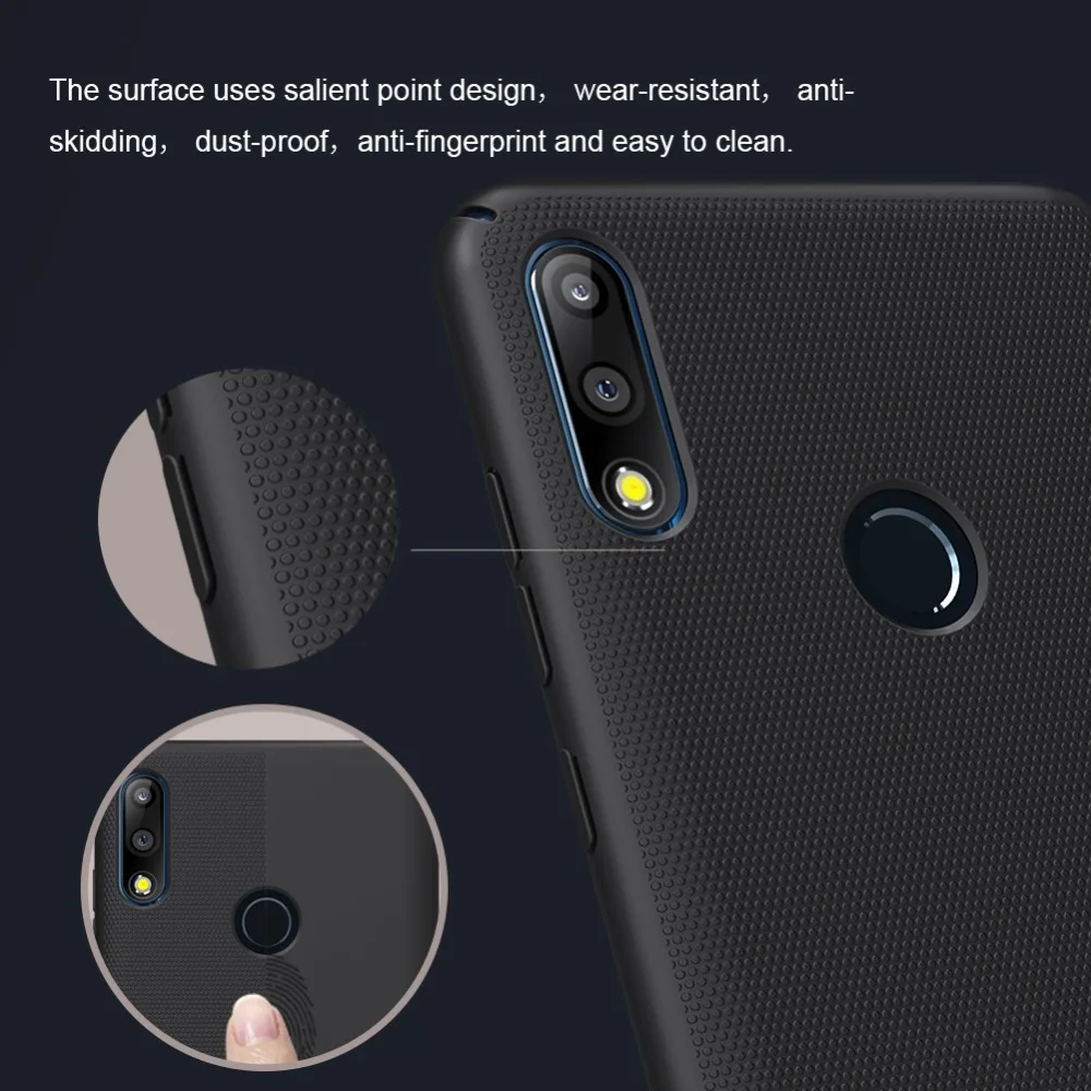 Для Asus Zenfone Max Pro M2 ZB631KL Nillkin супер матовый защитный жесткий чехол для Nilkin телефона |