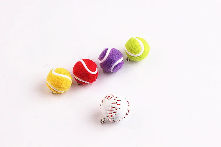 Оптовая продажа 20 шт./лот ручная работа шерстяные войлочные шарики подвески