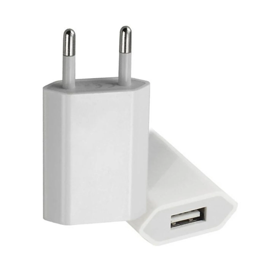 USB AC настенное зарядное устройство Европа Путешествия адаптер питания для iPhone