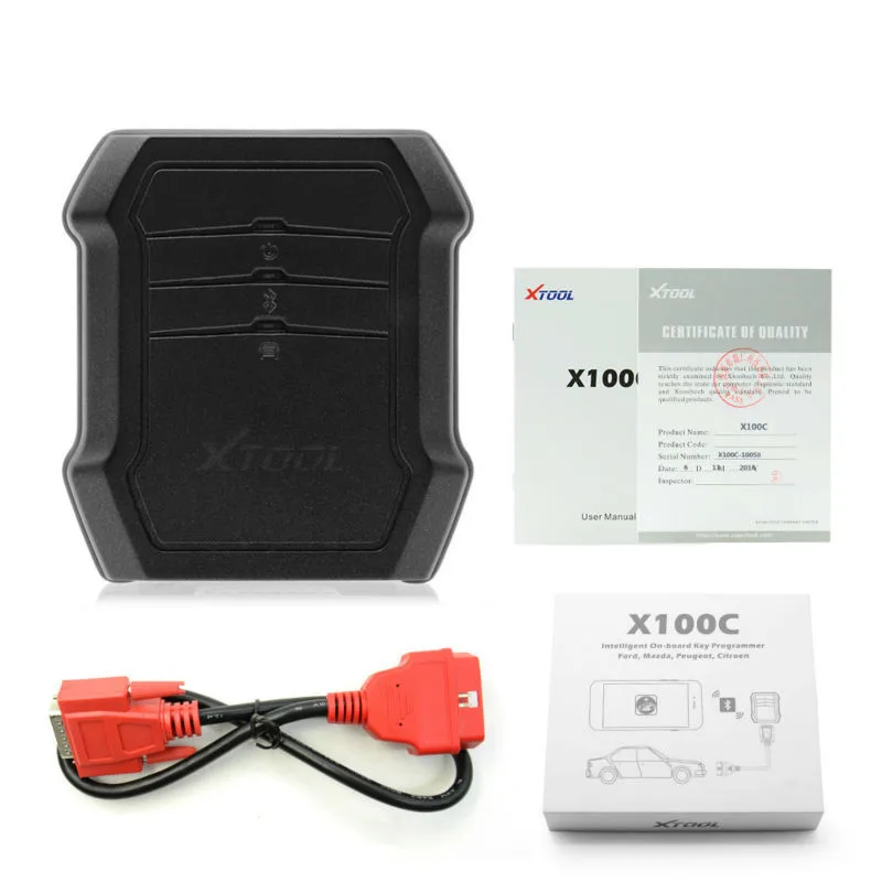 XTOOL X100C X100 C Auto Key Программист для фо-й/Mazda/peugeot/Citroen 4 в 1 pin-Код reader лучше, чем F100 F108 F102