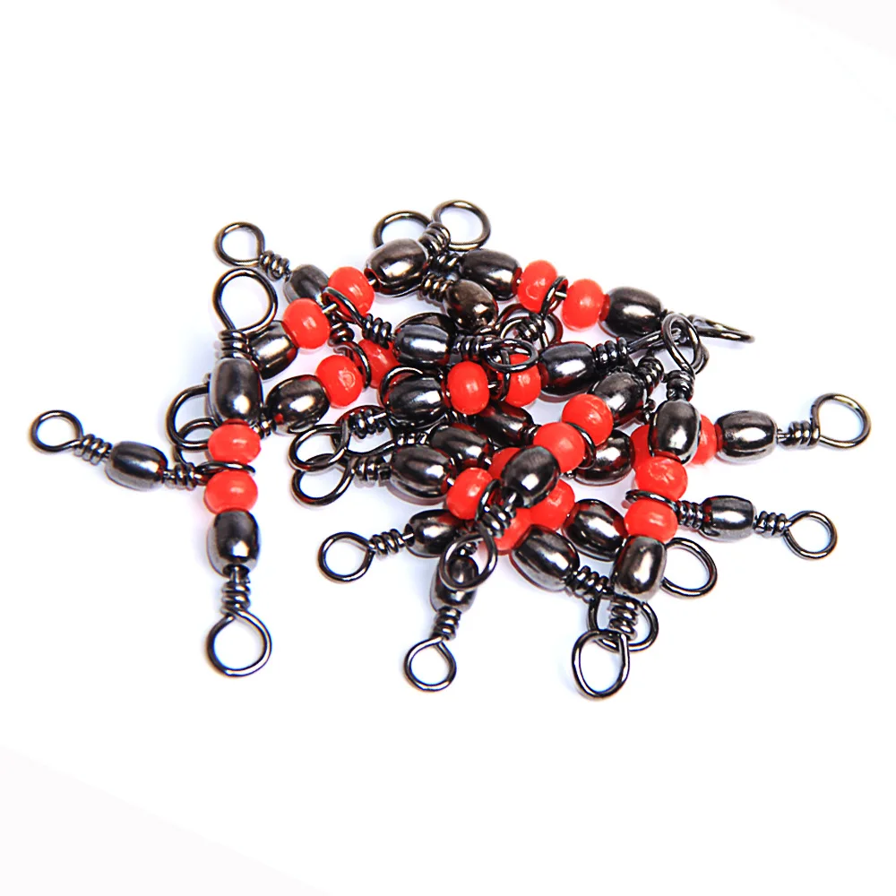 20 шт./лот тройное вертлюжное кольцо из латуни с трехходовым поперечным кольцом