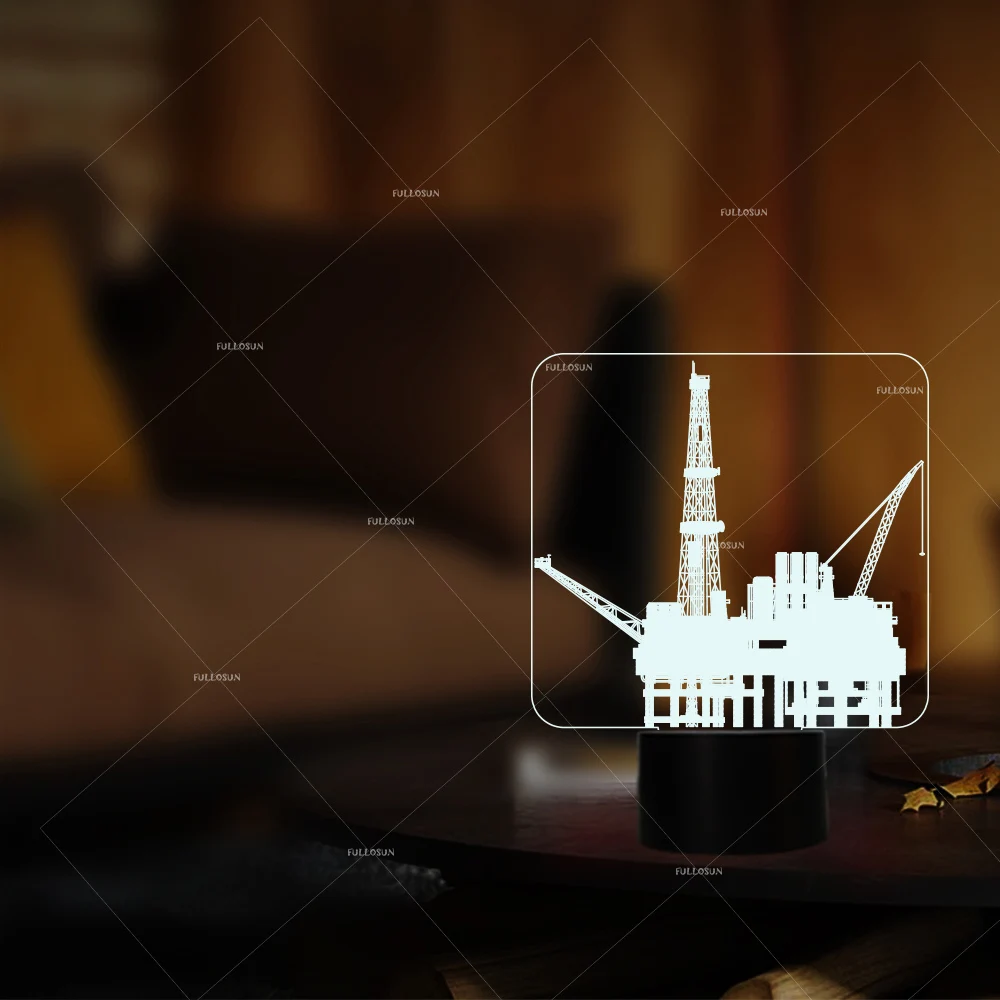 Телеграфные столбы 3d дизайн ночники USB-кабель Декор для дома клуба магазина кафе