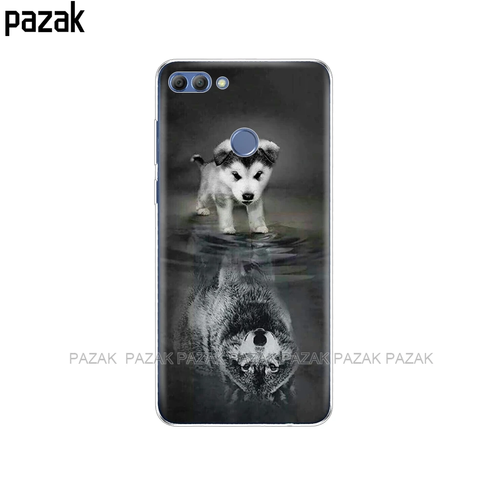 52234 Чехол для huawei P Smart чехол Enjoy 7S Мягкий ТПУ силиконовый чехол-накладка для huawei P Smart Coqa чехол с принтом - Цвет: 52234