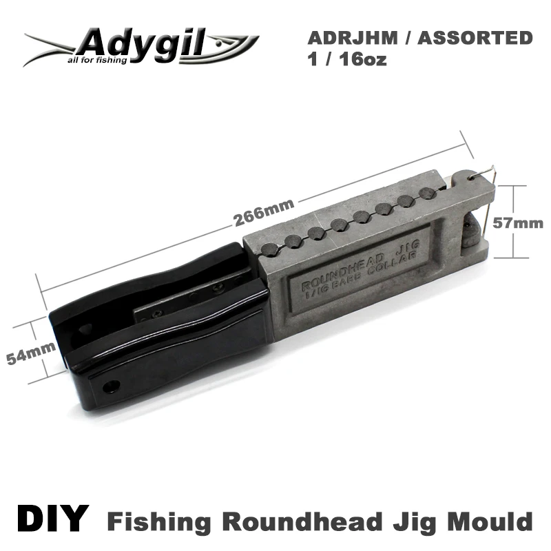 Форма для рыболовных колец adyil DIY ADRJHM/Ассорти комбинированная 1/16 унций (1 75 г) 8
