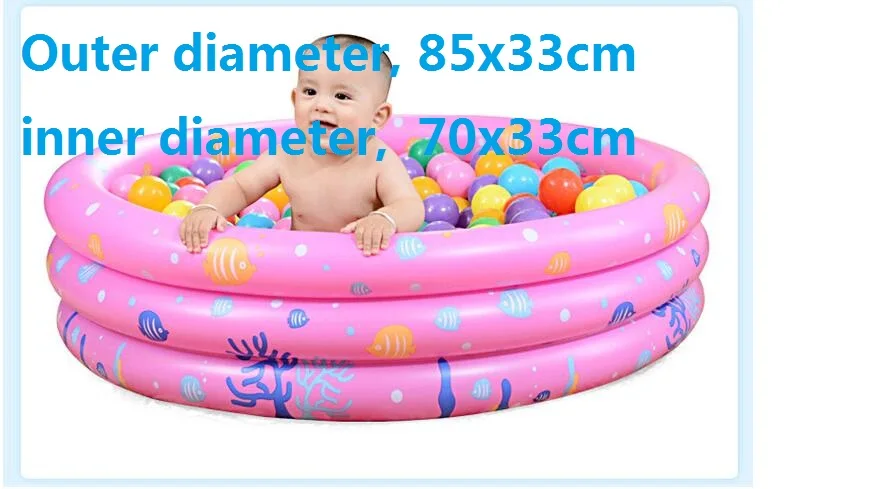 as picture Надувной бассейн детский бассейн Piscina портативный открытый детский бассейн Ванна детский бассейн аксессуары - Цвет: as picture