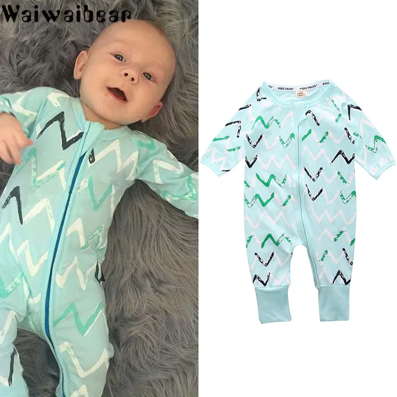 Комбинезон Waiwaibear для маленьких мальчиков и девочек Детский Повседневный