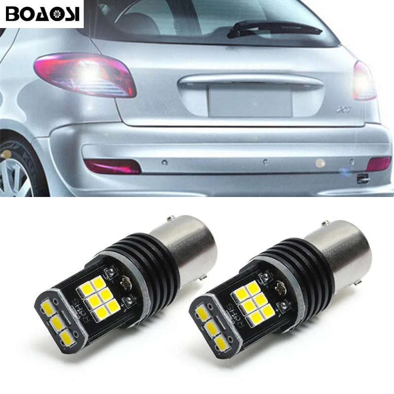 2x1156 P21W CAN шина без ошибок 3030 чипов светодиодный автомобильная лампа