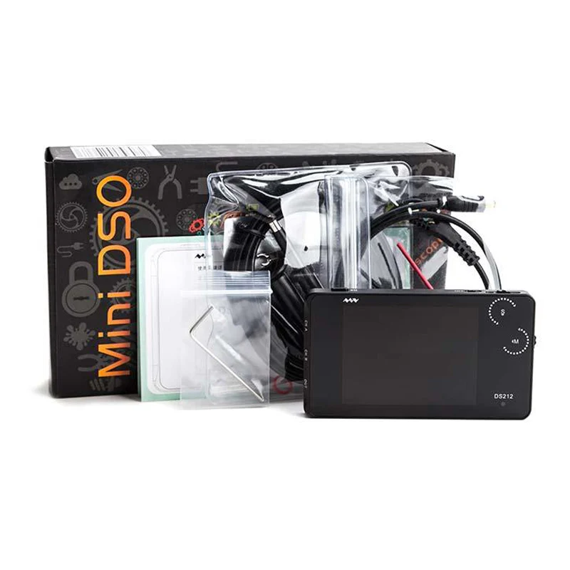 Мини DS212 DSO212 Nano Pocket 2-канальный портативный цифровой анализатор спектра 10 Мвыб/с |